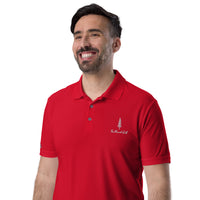 TB Spruce Performance Polo Shirt by Adidas