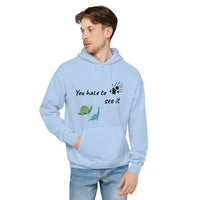 Hate to see it fleece hoodie