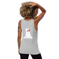 Bow Tie Bear Tank Top