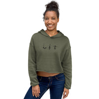 Yoga Lit Crop Hoodie